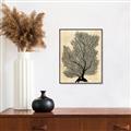 Picture of Neutral Coral II  _GroupedProduct_Rectangle_Portrait_Canvas_Framed_