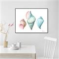 Picture of Seashells I  _GroupedProduct_Rectangle_Landscape_Canvas_Framed_