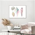 Picture of Seashells II  _GroupedProduct_Rectangle_Landscape_Canvas_Framed_