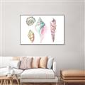 Picture of Seashells II  _GroupedProduct_Rectangle_Landscape_Canvas_Framed_