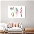 Picture of Seashells II  _GroupedProduct_Rectangle_Landscape_Canvas_Framed_
