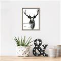 Picture of Sketched Deer  _GroupedProduct_Rectangle_Portrait_Canvas_Framed_