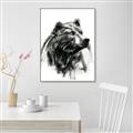 Picture of Sketched Bear _GroupedProduct_Rectangle_Portrait_Canvas_Framed_