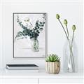 Picture of Flower in Bottle _GroupedProduct_Rectangle_Portrait_Canvas_Framed_
