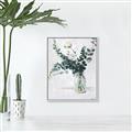 Picture of Flower in Bottle _GroupedProduct_Rectangle_Portrait_Canvas_Framed_