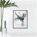 Picture of Flower in Bottle _GroupedProduct_Rectangle_Portrait_Canvas_Framed_