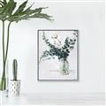 Picture of Flower in Bottle _GroupedProduct_Rectangle_Portrait_Canvas_Framed_