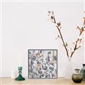 Picture of Flower Flurry I _GroupedProduct_Square_Canvas_Framed_