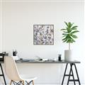 Picture of Flower Flurry I _GroupedProduct_Square_Canvas_Framed_