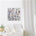 Picture of Flower Flurry I _GroupedProduct_Square_Canvas_Framed_