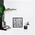Picture of Flower Flurry II _GroupedProduct_Square_Canvas_Framed_