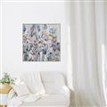 Picture of Flower Flurry II _GroupedProduct_Square_Canvas_Framed_