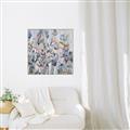 Picture of Flower Flurry II _GroupedProduct_Square_Canvas_Framed_