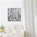 Picture of Flower Flurry II _GroupedProduct_Square_Canvas_Framed_
