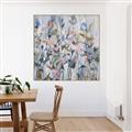 Picture of Flower Flurry II _GroupedProduct_Square_Canvas_Framed_
