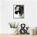 Picture of Sketched Horse _GroupedProduct_Rectangle_Portrait_Canvas_Framed_