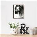 Picture of Sketched Horse _GroupedProduct_Rectangle_Portrait_Canvas_Framed_