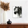 Picture of Sketched Horse _GroupedProduct_Rectangle_Portrait_Canvas_Framed_