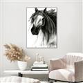 Picture of Sketched Horse _GroupedProduct_Rectangle_Portrait_Canvas_Framed_