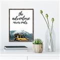 Picture of The Adventure Never Ends _GroupedProduct_Rectangle_Portrait_Photography _GroupedProduct_Rectangle_Portrait_Canvas_Framed_