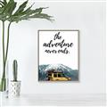 Picture of The Adventure Never Ends _GroupedProduct_Rectangle_Portrait_Photography _GroupedProduct_Rectangle_Portrait_Canvas_Framed_