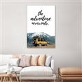 Picture of The Adventure Never Ends _GroupedProduct_Rectangle_Portrait_Photography _GroupedProduct_Rectangle_Portrait_Canvas_Framed_