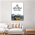 Picture of The Adventure Never Ends _GroupedProduct_Rectangle_Portrait_Photography _GroupedProduct_Rectangle_Portrait_Canvas_Framed_