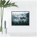 Picture of Never Stop Exploring _GroupedProduct_Rectangle_Landscape_Photography _GroupedProduct_Rectangle_Landscape_Canvas_Framed_