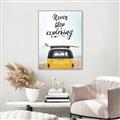 Picture of Never Stop Exploring Van _GroupedProduct_Rectangle_Portrait_Photography _GroupedProduct_Rectangle_Portrait_Canvas_Framed_