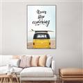 Picture of Never Stop Exploring Van _GroupedProduct_Rectangle_Portrait_Photography _GroupedProduct_Rectangle_Portrait_Canvas_Framed_