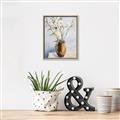 Picture of Copper Floral Pot _GroupedProduct_Rectangle_Portrait_Canvas_Framed_