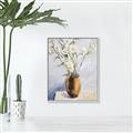 Picture of Copper Floral Pot _GroupedProduct_Rectangle_Portrait_Canvas_Framed_