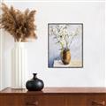 Picture of Copper Floral Pot _GroupedProduct_Rectangle_Portrait_Canvas_Framed_