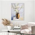 Picture of Copper Floral Pot _GroupedProduct_Rectangle_Portrait_Canvas_Framed_