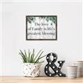 Picture of Family is life _GroupedProduct_Rectangle_Landscape_Canvas_Framed_