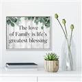 Picture of Family is life _GroupedProduct_Rectangle_Landscape_Canvas_Framed_