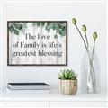 Picture of Family is life _GroupedProduct_Rectangle_Landscape_Canvas_Framed_