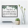 Picture of Family is life _GroupedProduct_Rectangle_Landscape_Canvas_Framed_