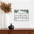 Picture of Family is life _GroupedProduct_Rectangle_Landscape_Canvas_Framed_