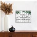 Picture of Family is life _GroupedProduct_Rectangle_Landscape_Canvas_Framed_