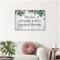 Picture of Family is life _GroupedProduct_Rectangle_Landscape_Canvas_Framed_