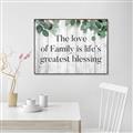 Picture of Family is life _GroupedProduct_Rectangle_Landscape_Canvas_Framed_