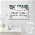 Picture of Family is life _GroupedProduct_Rectangle_Landscape_Canvas_Framed_