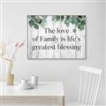 Picture of Family is life _GroupedProduct_Rectangle_Landscape_Canvas_Framed_