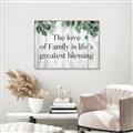 Picture of Family is life _GroupedProduct_Rectangle_Landscape_Canvas_Framed_
