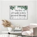 Picture of Family is life _GroupedProduct_Rectangle_Landscape_Canvas_Framed_