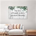Picture of Family is life _GroupedProduct_Rectangle_Landscape_Canvas_Framed_