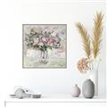 Picture of Victorian Floral  _GroupedProduct_Square_Canvas_Framed_