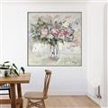 Picture of Victorian Floral  _GroupedProduct_Square_Canvas_Framed_