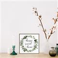 Picture of Home Wreath _GroupedProduct_Square_Canvas_Framed_